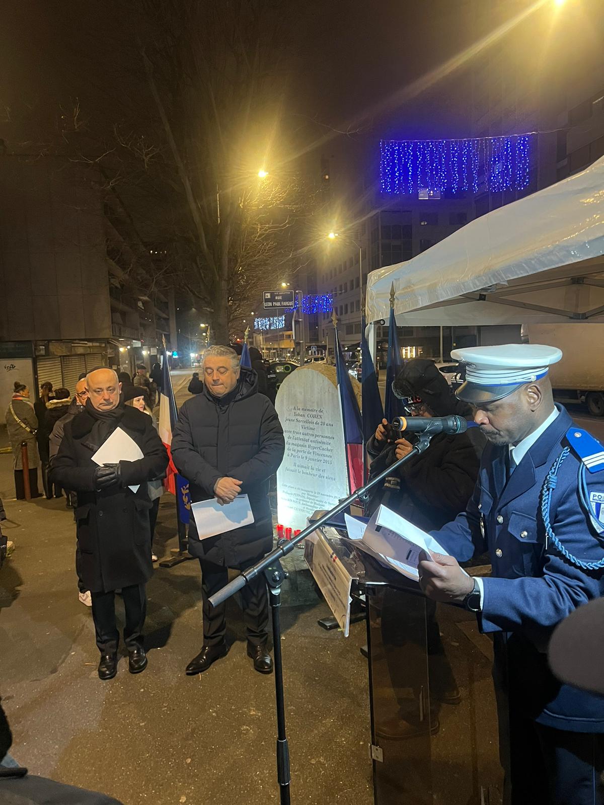 A la mémoire de Yohan Cohen 